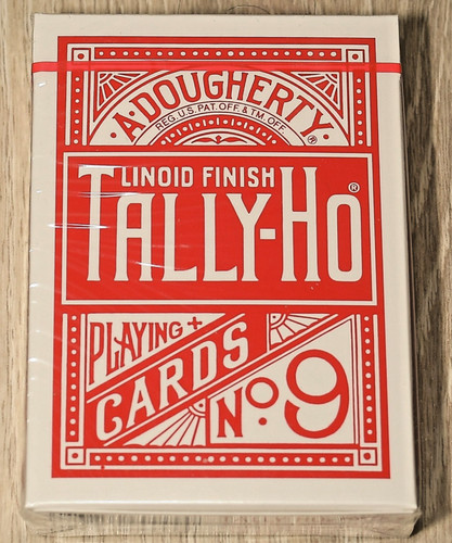 Tally no9 playing cards - playing,