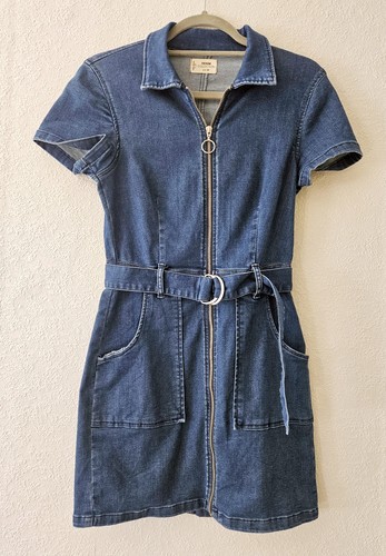 Jeanskleid kurzarm tally weijl - jeanskleid-kurzarm,