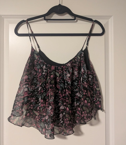 Crop top tally weijl volant - crop,