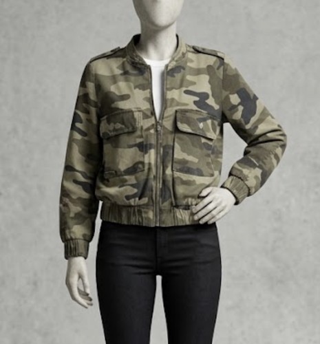 Stylische camouflage jacke von - stylische,