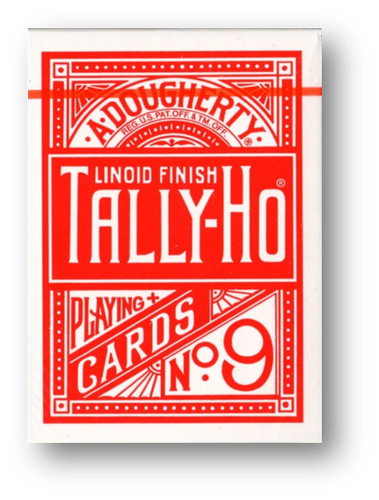 Tally fan back red - ho,