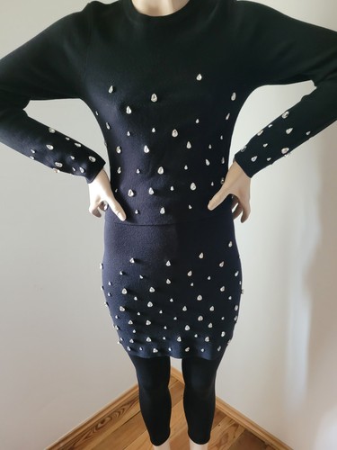 Strick kleid teilig - strick-kleid,