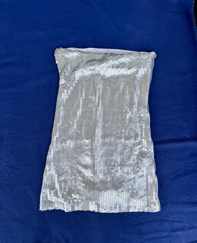 Pailetten top silber weiß von - pailetten,
