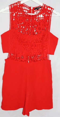 Overall rot mit - rot, spitze